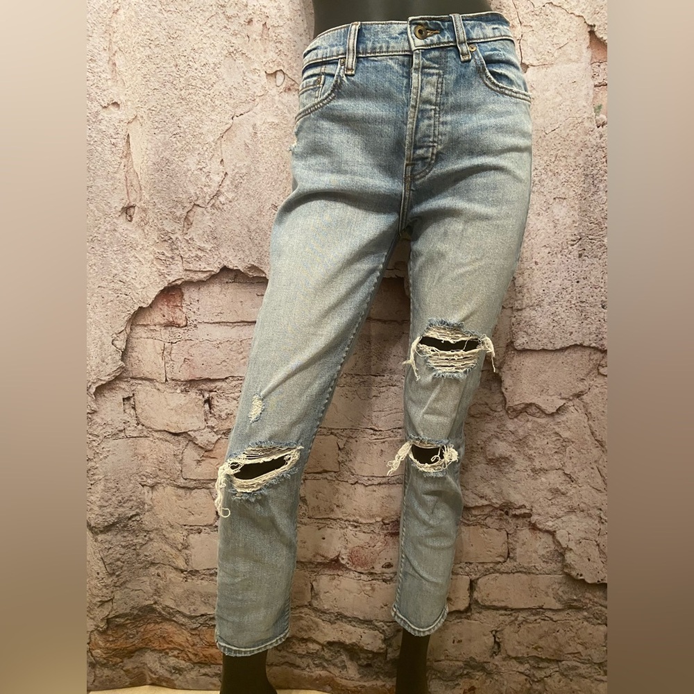 Pistola Straight Leg Stretch Button Fly Jeans